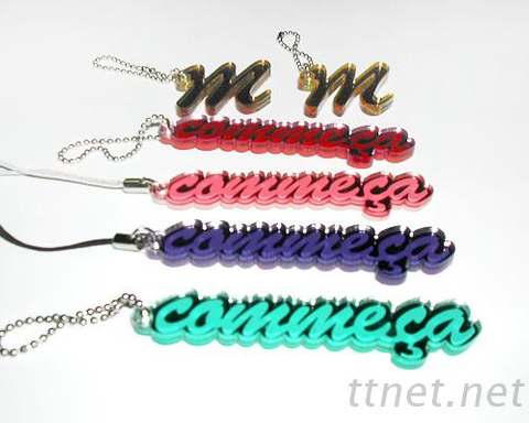 雷射壓克力鑰匙圈